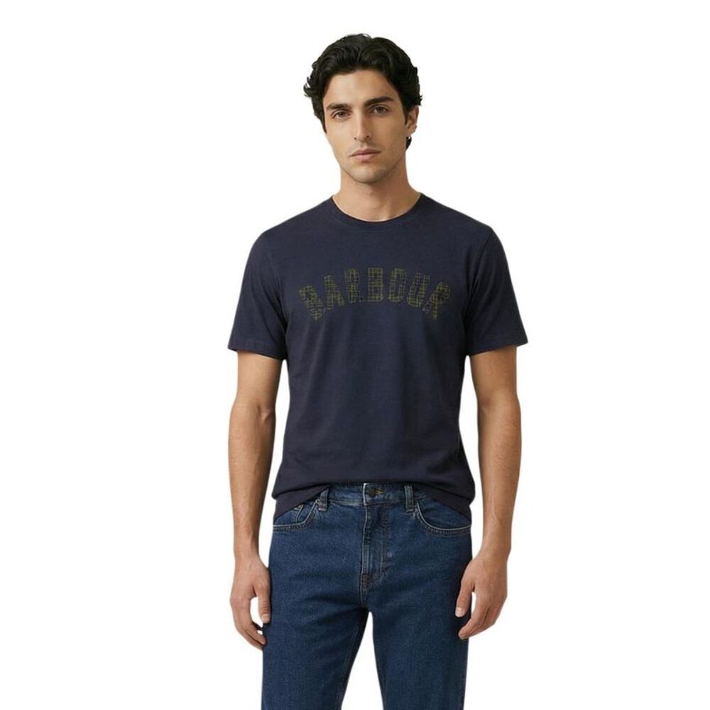 Barbour Blue Cotton Men's T-Shirt